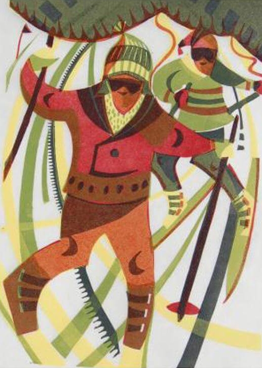 Skiers II - Paul Cleden
