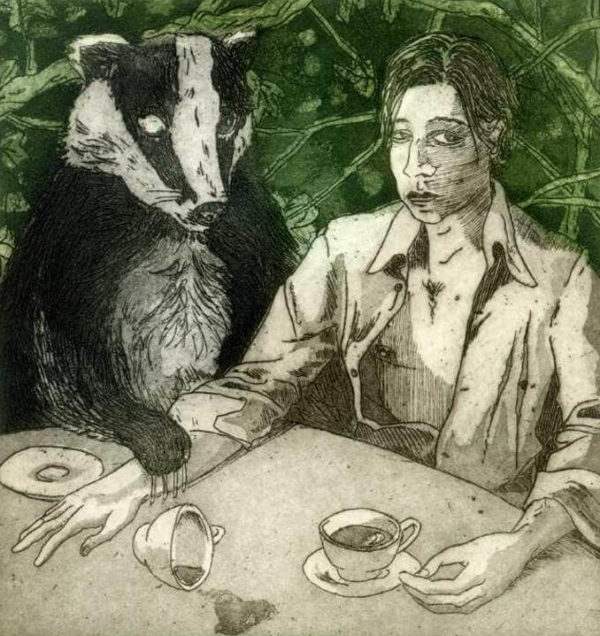Taking Tea with Ol' Badger - Martin Ridgwell