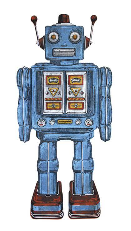 Blue Robot - Barry Goodman