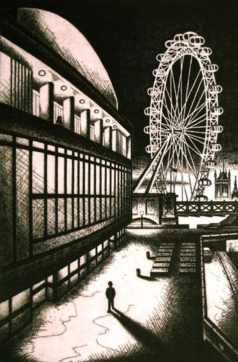 Lost Night (Royal Festival Hall and The London Eye) - John Duffin
