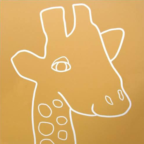 Giraffe Head - Jane Bristowe