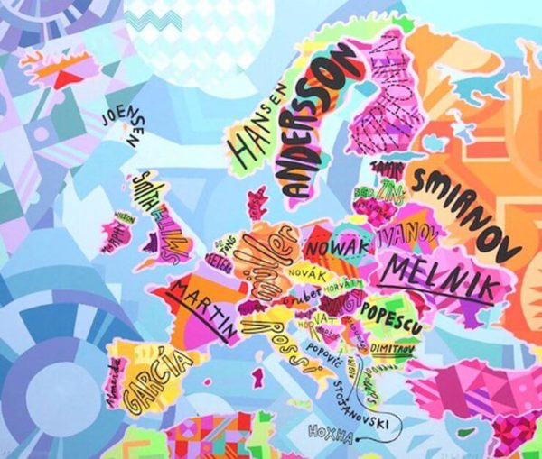 Popular Surnames In Europe - Jess Wilson