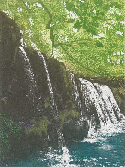 Waterfall by Helen Hanson