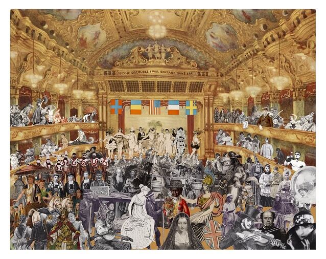 Marcel Duchamp's World Tour - New Year's Eve Parade at the Tower Ballroom
