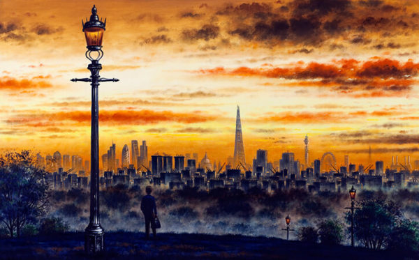 London from Primrose Hill - John Duffin