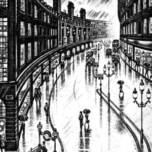 Regent Street Rain - John Duffin