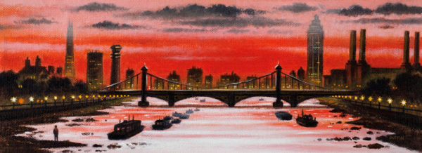 River Thames - Chelsea Bridge - John Duffin