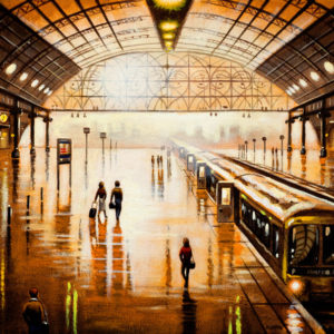 Station Reflections - Leaving Town - John Duffin