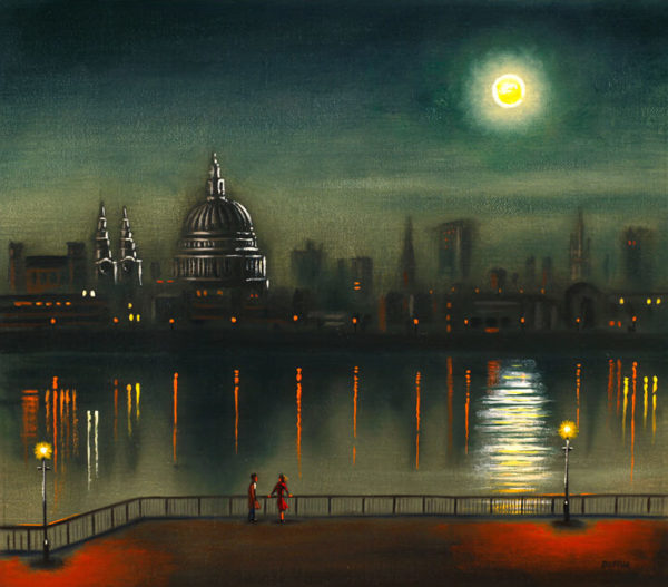 Thames Night (St Paul’s Cathedral) - John Duffin