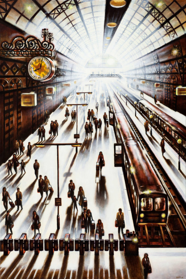 Another Arrival - King's Cross St Pancras Station - John Duffin