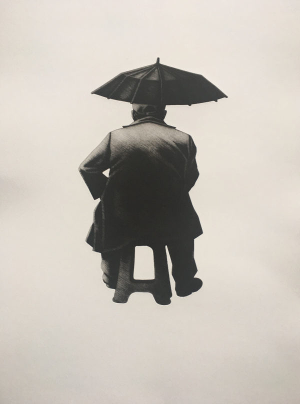 Man with Umbrella - Ali Yanya