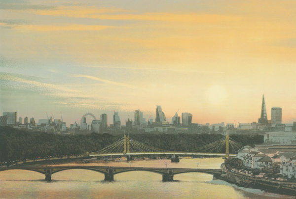 Battersea Bridge Sunrise - Emma Reynolds